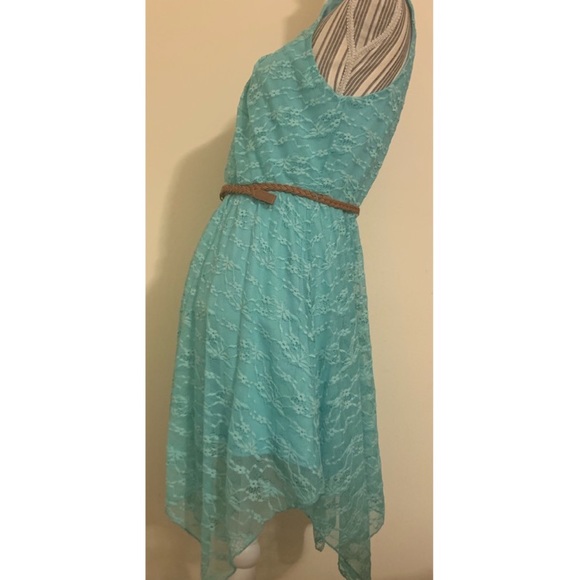 Blue Lace Dress - Picture 3 of 5